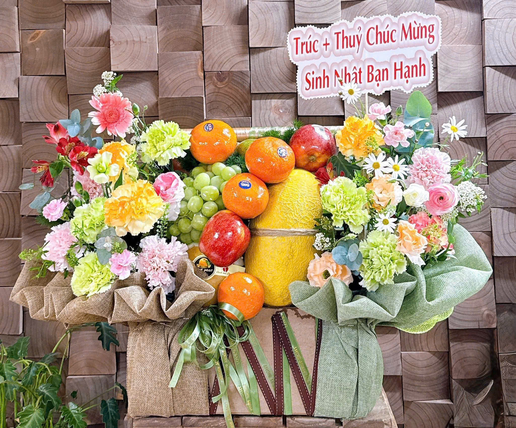 Giỏ Quà tặng tân gia