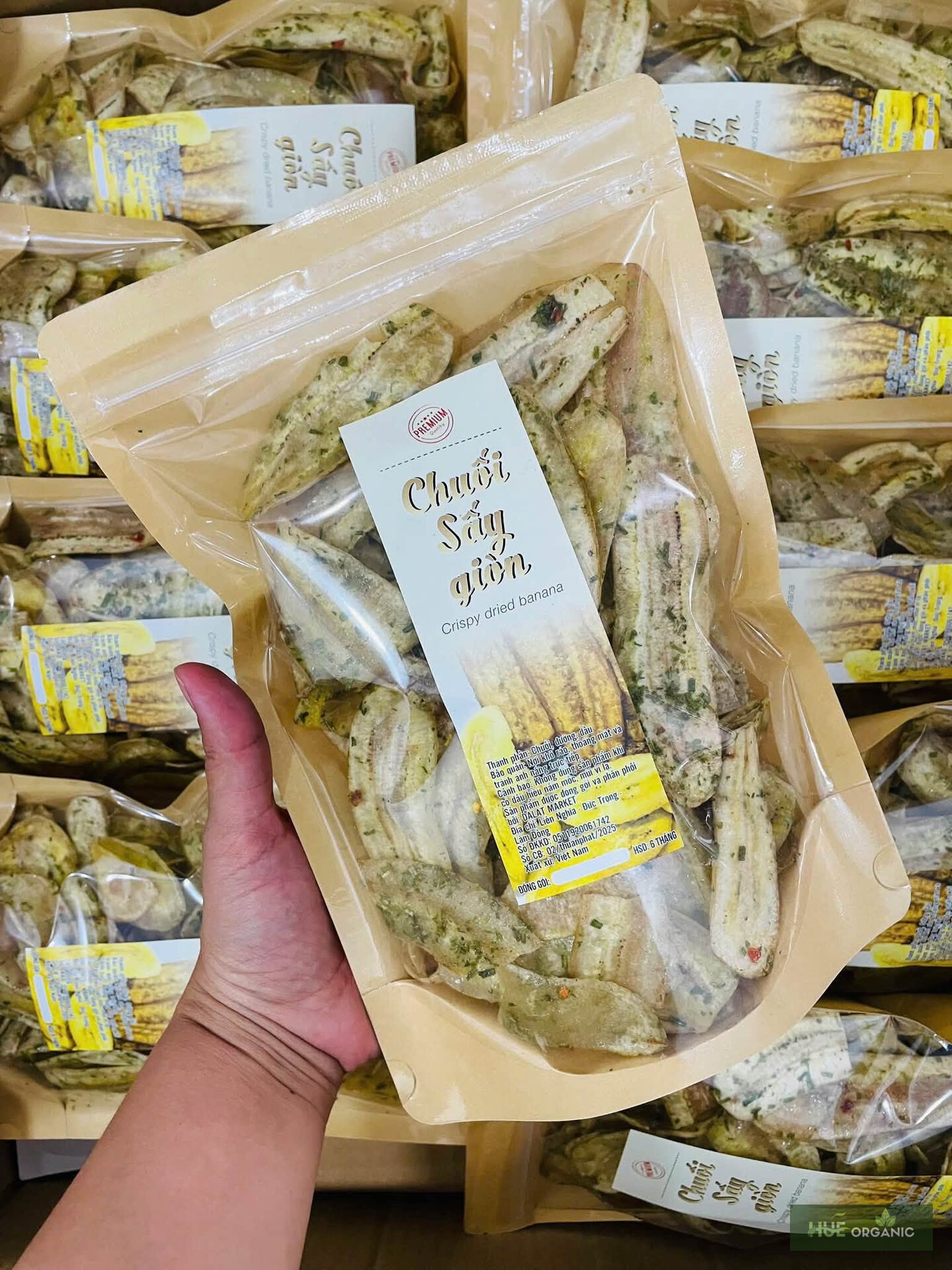 Chuối Sấy Giòn Đà Lạt – Lát Chuối Giòn Thơm Vị Hành