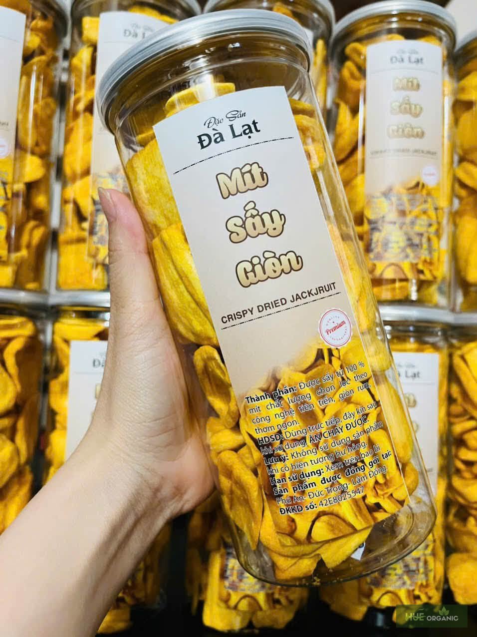 Mít Sấy Giòn Đà Lạt – 100% Mít Tươi Chín, Giòn Rụm Thơm Ngọt - ảnh 2
