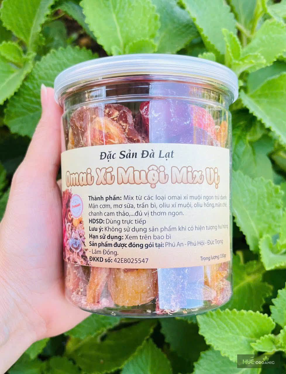 Ô Mai Xí Muội Mix Vị Đà Lạt – Mận Cơm, Mơ Sữa, Trần Bì…