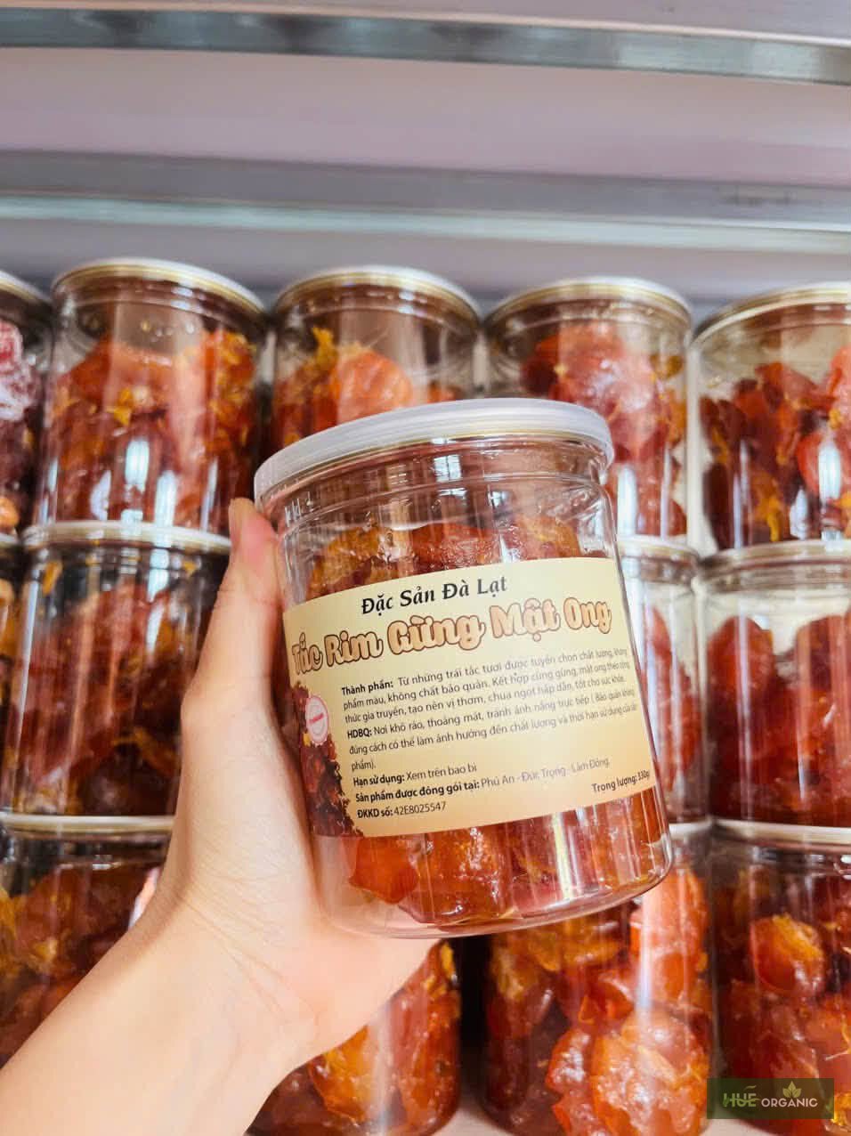 Tắc Rim Gừng Mật Ong Đà Lạt – Chua Ngọt Thơm Ấm, Pha Trà Ngon