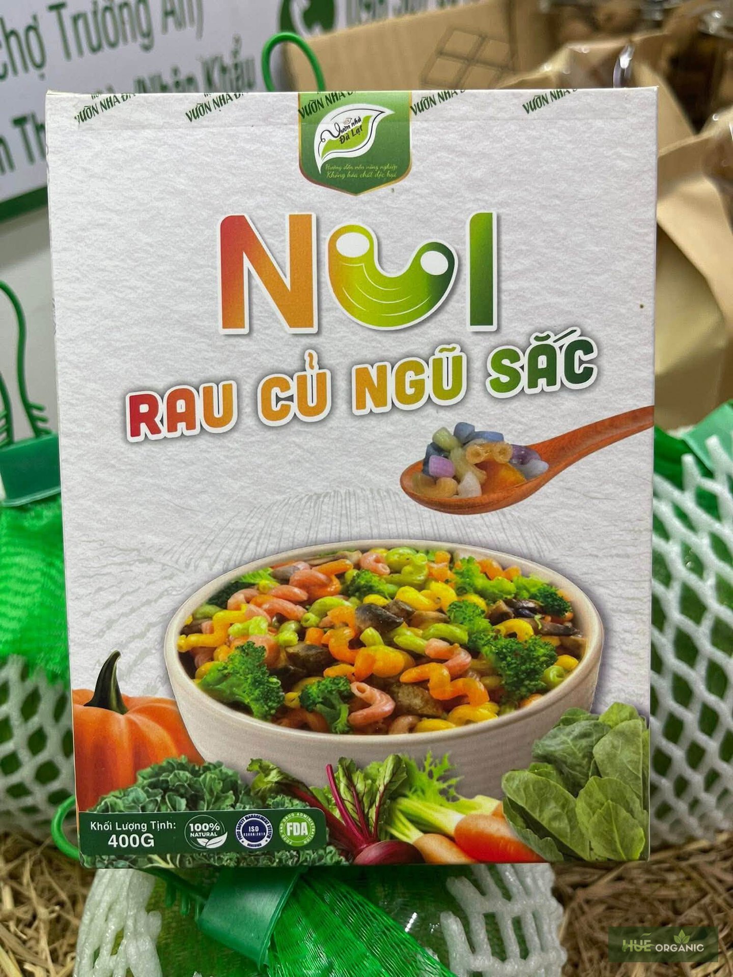 Nui Rau Củ Ngũ Sắc Vườn Nhà Đà Lạt Hộp 400g