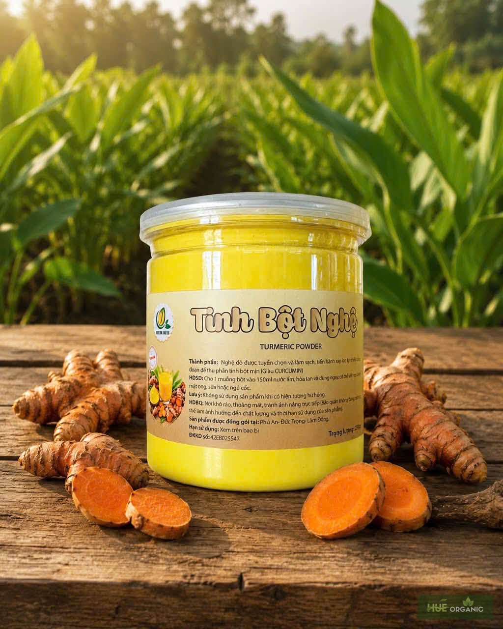Tinh Bột Nghệ Đỏ Nguyên Chất