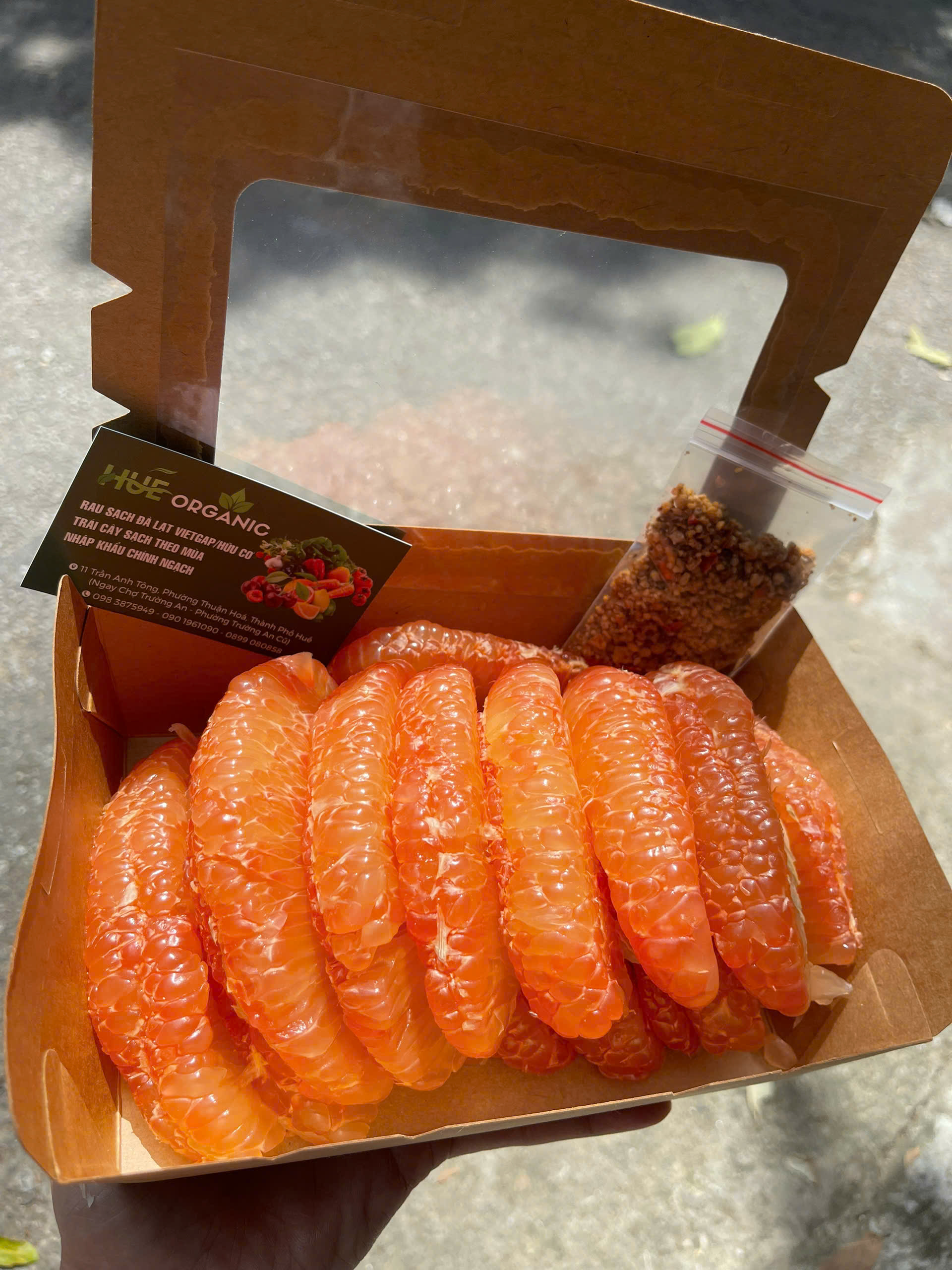 BƯỞI DA XANH 5 HẠNG HỮU CƠ - ảnh 4