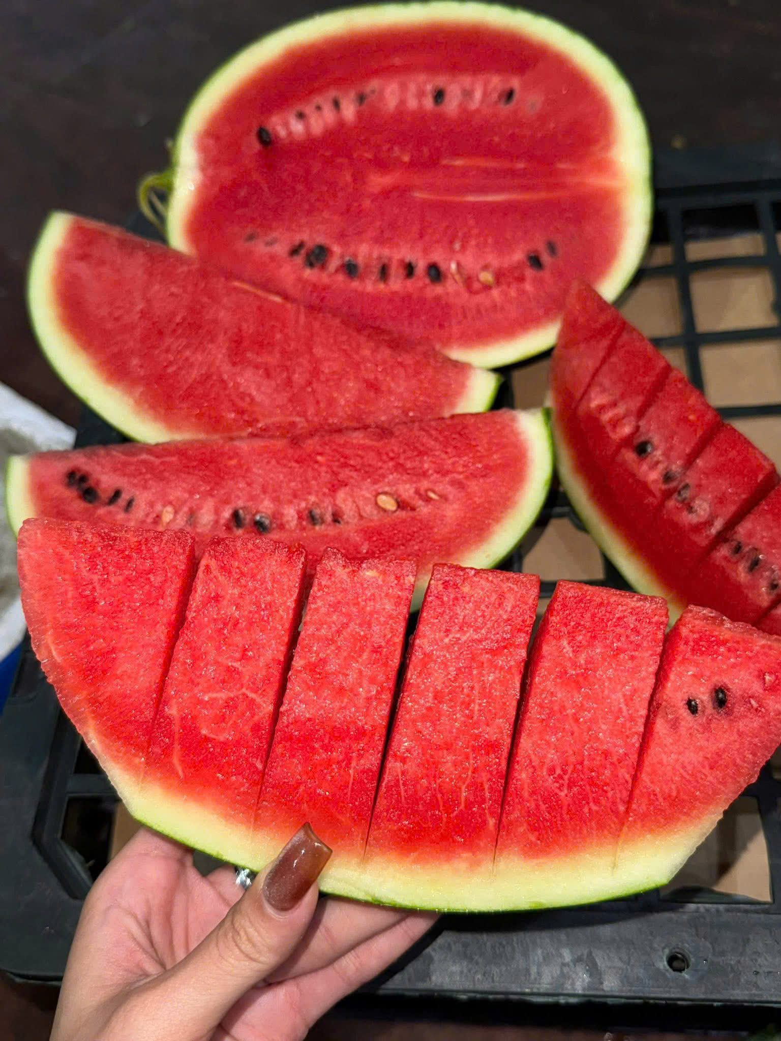 DƯA HẤU SỌC MỸ CÓ HẠT