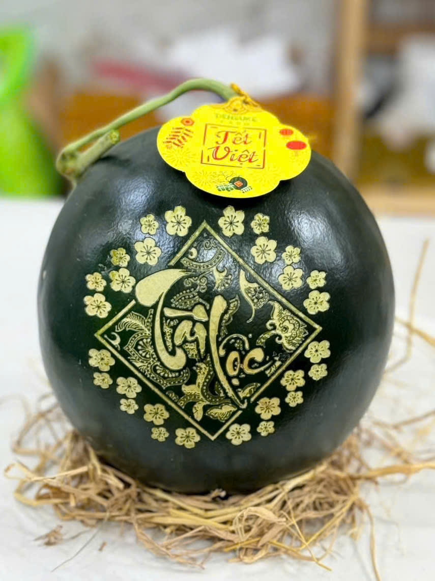 DƯA HẤU LỘC PHÁT KHẮC CHỮ (DỊP TẾT) - ảnh 3